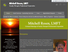 Tablet Screenshot of mrosenmft.com